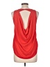 Lily White 100% Polyester Red Sleeveless Top Size M - photo 2