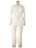 Forever 21 Solid Ivory Jumpsuit Size XL - photo 1
