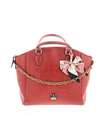 MCM Leather croc embossed Satchel (view 1)