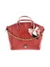MCM Solid Red Leather croc embossed Satchel One size - photo 1