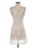Francesca's 100% Polyester White Cocktail Dress Size S - photo 2