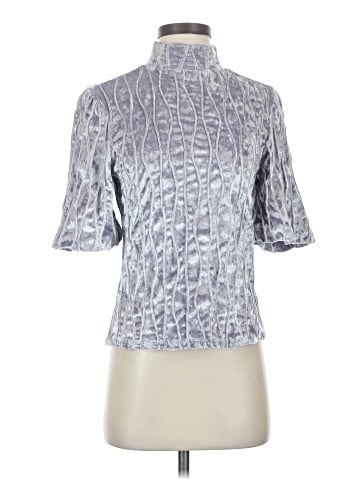 Calligraphie Short Sleeve Blouse (view 1)