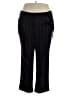 Lee Stripes Black Dress Pants Size 22 Petite - photo 1