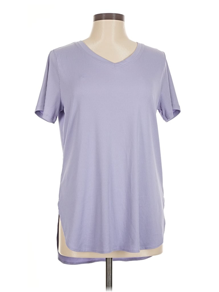 Pre-owned Skechers Active T-shirt In Purple