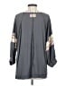 Pol Gray 3/4 Sleeve Blouse Size S - photo 2