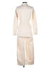 Assorted Brands Solid Ivory Jumpsuit Size L - photo 2