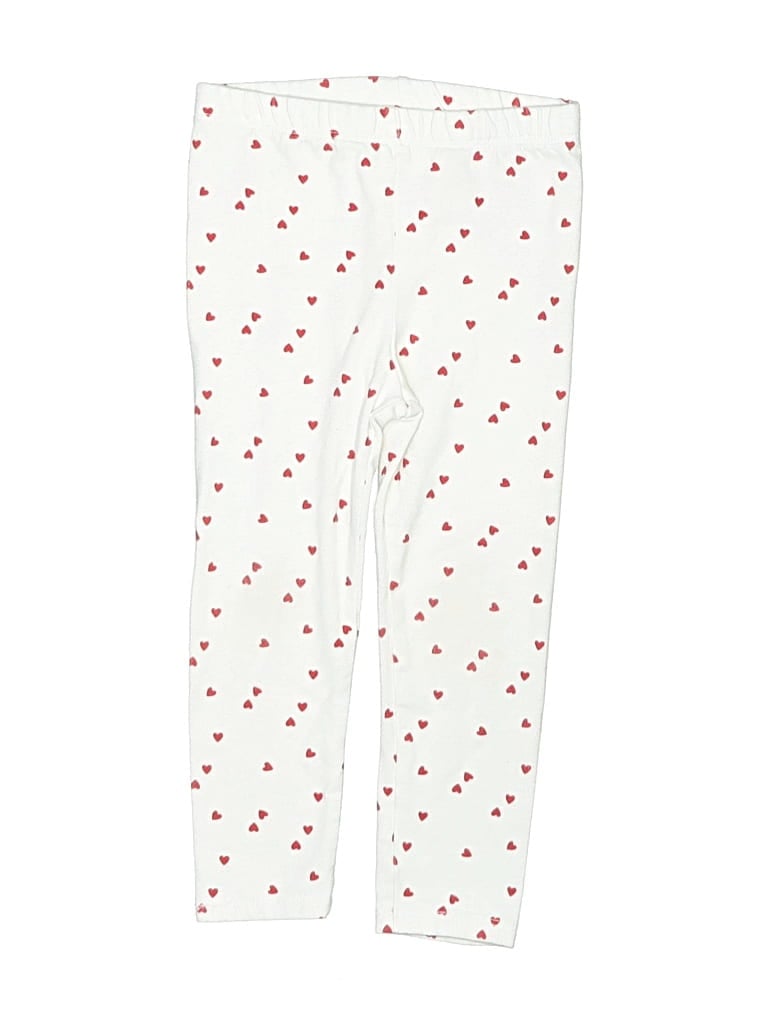 Pre-owned Cat & Jack Kids' Casual Pants In White