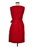 Anne Klein Solid Red Cocktail Dress Size 8 (petite) - photo 2
