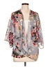 Unbranded 100% Polyester Gray Kimono Size L - photo 1