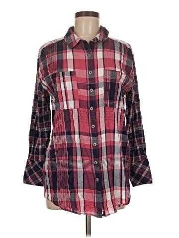 Caslon Long Sleeve Button-Down Shirt (view 1)