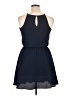 Iz Byer Solid Blue Casual Dress Size XL - photo 2