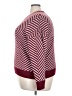 Shein Curve 100% Acrylic Chevron-herringbone Burgundy Pullover Sweater Size 3X - photo 5
