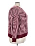 Shein Curve 100% Acrylic Chevron-herringbone Burgundy Pullover Sweater Size 3X - photo 4