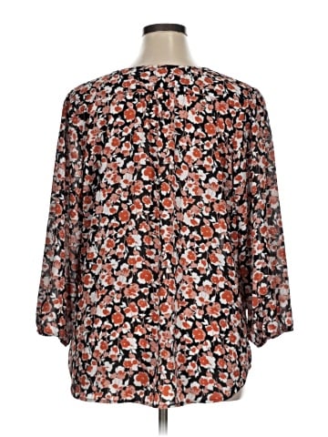 Monday Fun 3/4 Sleeve Blouse (view 2)