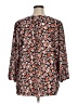 Monday Fun 100% Polyester Orange 3/4 Sleeve Blouse Size 1X - photo 2