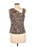 Nine West Brown Sleeveless Top Size M - photo 2