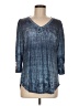 Xieerduo Blue 3/4 Sleeve Blouse Size M - photo 1