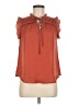 Blu Pepper 100% Polyester Orange Tank Top Size M - photo 1