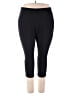 Roaman's Solid Black Active Pants Size 26 (2X) - photo 1