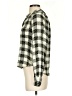 Pilcro Checkered-gingham Ivory Long Sleeve Blouse Size S - photo 5