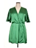 H&M 100% Polyester Green Cocktail Dress Size XL - photo 1