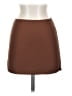 Cabana Del Sol Solid Brown Casual Skirt Size XS - photo 1