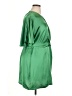 H&M 100% Polyester Green Cocktail Dress Size XL - photo 4