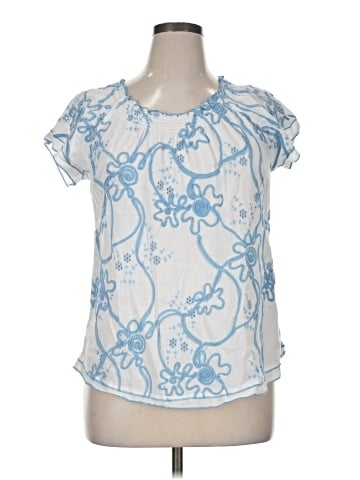 Kim Rogers Short Sleeve Blouse (view 1)