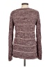 Emily Rose Tweed Burgundy Pullover Sweater Size M - photo 2