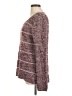 Emily Rose Tweed Burgundy Pullover Sweater Size M - photo 5