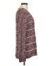 Emily Rose Tweed Burgundy Pullover Sweater Size M - photo 4