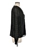 Aqua 100% Polyester Black Long Sleeve Blouse Size M - photo 4