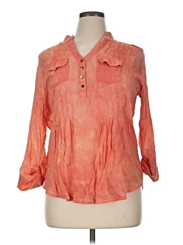 New Directions 3/4 Sleeve Blouse (view 1)