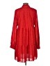 Ellison 100% Polyester Red Casual Dress Size L - photo 2