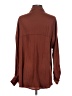 Free People 100% Polyester Brown Long Sleeve Blouse Size XS - photo 2
