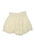 Ci Sono 100% Rayon Ivory Shorts Size S - photo 2