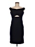 Bec & Bridge Solid Black Cocktail Dress Size 8 - photo 1