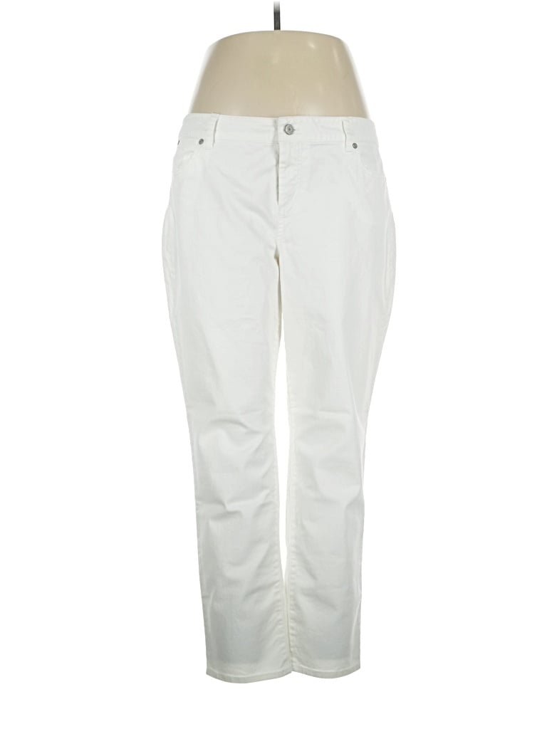Pre-owned Talbots Jeans In Ivory