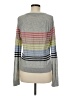 Splendid Stripes Gray Pullover Sweater Size M - photo 2