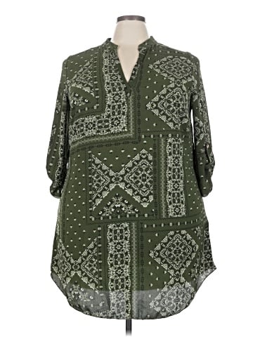 HAUTE FOX 3/4 Sleeve Blouse (view 1)