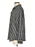 Grace 100% Polyester Stripes Black Long Sleeve Blouse Size S - photo 5