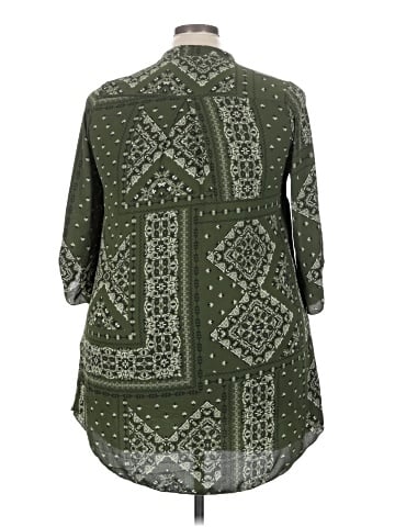 HAUTE FOX 3/4 Sleeve Blouse (view 2)