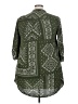 HAUTE FOX Green 3/4 Sleeve Blouse Size 3X - photo 2