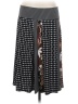 Christopher & Banks Graphic Black Casual Skirt Size M - photo 1