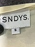 SNDYS. Ivory Long Sleeve Top Size S - photo 3