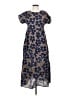 Unbranded Print Blue Casual Dress Size S - photo 1