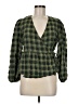 Primark Green Long Sleeve Blouse Size 6 - photo 1