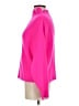 Pilcro Solid Pink Turtleneck Sweater Size S - photo 5