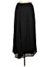 Portrait 100% Polyester Solid Black Formal Skirt Size M - photo 2