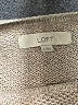 Ann Taylor LOFT Tan Pullover Sweater Size M - photo 7